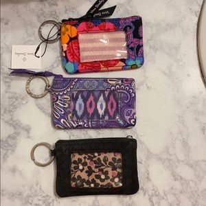 Vera Bradley Zip Id Case